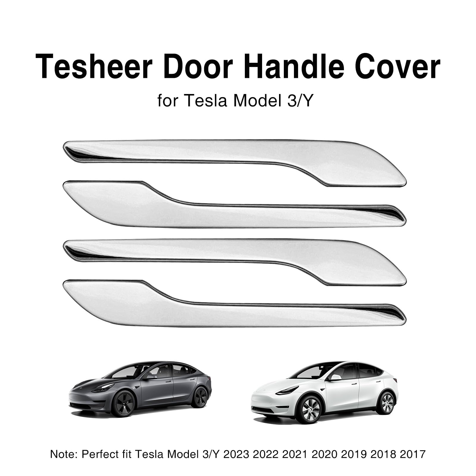 Amazon.co.jp: Tesheer ドアハンドルカバー テスラモデル3 モデルY用